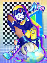 Artist (Yellow Drip)